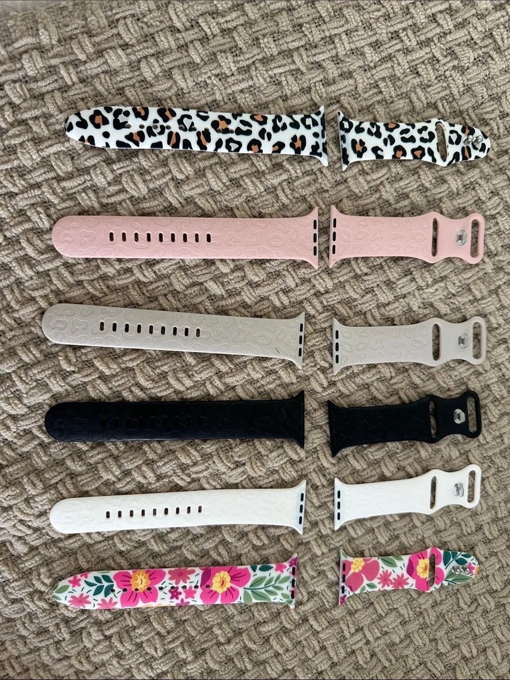 Apple Watch Silicone Bands - Bundle of 6!